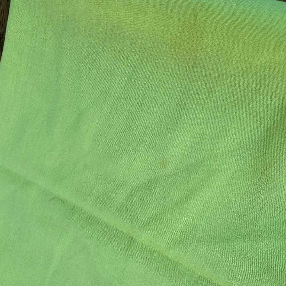 Vintage Yellow Cloth Napkins Set of 4 Retro Mid Century 19x18.5